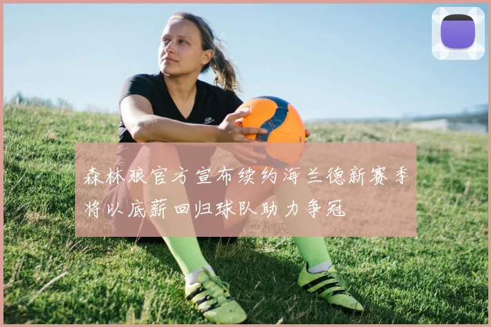 森林狼官方宣布续约海兰德新赛季将以底薪回归球队助力争冠